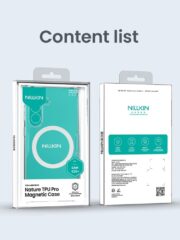 NILLKIN Pro Series for Samsung Galaxy S25 Case TPU-PC Clear Phone Cover | Compatible with MagSafe by The Case Factory