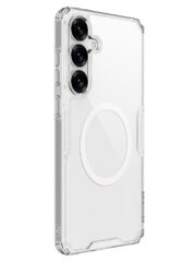 NILLKIN Pro Series for Samsung Galaxy S25 Case TPU-PC Clear Phone Cover | Compatible with MagSafe by The Case Factory