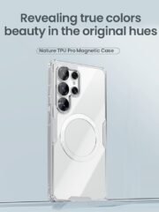 NILLKIN Pro Series for Samsung Galaxy S25 Ultra Case TPU PC Clear Phone Cover | Compatible with MagSafe by The Case Factory