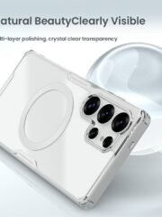 NILLKIN Pro Series for Samsung Galaxy S25 Ultra Case TPU PC Clear Phone Cover | Compatible with MagSafe by The Case Factory