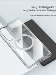 NILLKIN Pro Series for Samsung Galaxy S25 Ultra Case TPU PC Clear Phone Cover | Compatible with MagSafe by The Case Factory