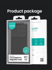 NILLKIN Camshield Pro for Samsung Galaxy S25 Case Cover with Slider Camera | Compatible with MagSafe by The Case Factory