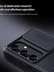 NILLKIN Camshield Pro for Samsung Galaxy S25 Case Cover with Slider Camera | Compatible with MagSafe by The Case Factory