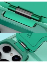 NILLKIN Iceblade CamProp For Samsung Galaxy S25 Ultra Case Lens Cover Kickstand PC-TPU Phone Cover by The Case Factory