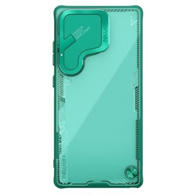 NILLKIN Iceblade CamProp For Samsung Galaxy S25 Ultra Case Lens Cover Kickstand PC-TPU Phone Cover by The Case Factory