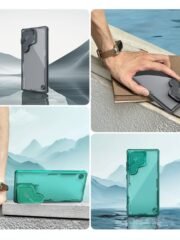 NILLKIN Iceblade CamProp For Samsung Galaxy S25 Ultra Case Lens Cover Kickstand PC-TPU Phone Cover by The Case Factory