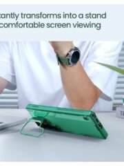 NILLKIN Iceblade CamProp For Samsung Galaxy S25 Ultra Case Lens Frame Kickstand PC-TPU Phone Cover by The Case Factory