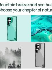 NILLKIN Iceblade CamProp For Samsung Galaxy S25 Ultra Case Lens Frame Kickstand PC-TPU Phone Cover by The Case Factory