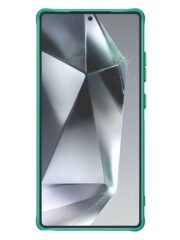 NILLKIN Iceblade CamProp For Samsung Galaxy S25 Ultra Case Lens Frame Kickstand PC-TPU Phone Cover by The Case Factory