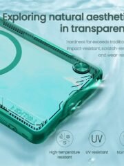 NILLKIN Iceblade CamProp For Samsung Galaxy S25 Ultra Case Compatible with MagSafe Lens Frame Kickstand PC-TPU Phone Cover by The Case Factory