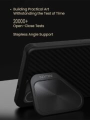 NILLKIN For Samsung Galaxy S25 Ultra Case Compatible with MagSafe TPU - Aramid Fiber Lens Cover Kickstand Phone Cover by The Case Factory