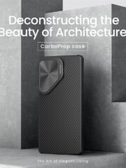 NILLKIN For Samsung Galaxy S25 Ultra Case Compatible with MagSafe TPU - Aramid Fiber Lens Cover Kickstand Phone Cover by The Case Factory