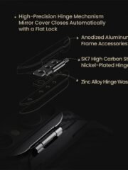 NILLKIN For Samsung Galaxy S25 Ultra Case Compatible with MagSafe TPU - Aramid Fiber Hollow Lens Kickstand Phone Cover by The Case Factory