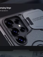 NILLKIN Camshield Armor Prop Case for Samsung Galaxy S25 Ultra Camera Lid PC-TPU Cover by The Case Factory