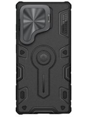 NILLKIN Camshield Armor Prop Case for Samsung Galaxy S25 Ultra Camera Lid PC-TPU Cover Compatible with MagSafe by The Case Factory