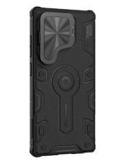 NILLKIN Camshield Armor Prop Case for Samsung Galaxy S25 Ultra Camera Lid PC-TPU Cover Compatible with MagSafe by The Case Factory