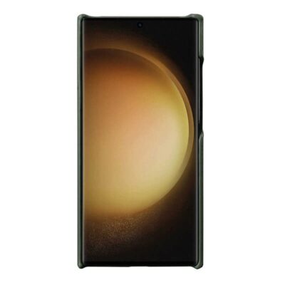 MELKCO For Samsung Galaxy S25 Ultra Case Premium Genuine Leather Open Edge Phone Cover by The Case Factory