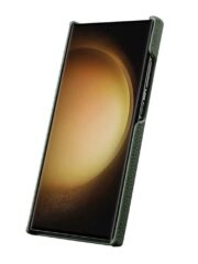 MELKCO For Samsung Galaxy S25 Ultra Case Premium Genuine Leather Open Edge Phone Cover by The Case Factory
