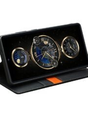 QIALINO For Samsung Galaxy S25 Ultra Case Wallet Flip Stand Genuine Leather Phone Cover by The Case Factory