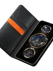 QIALINO For Samsung Galaxy S25+ Wallet Case Genuine Leather Flip Phone Cover by The Case Factory