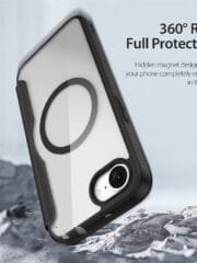 DUX DUCIS Skin X Pro Series For iPhone 16e Magnetic Leather Case Flip Cover | Compatible with MagSafe by The Case Factory