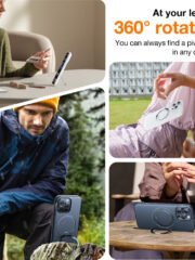 TORRAS Ostand O3 Fitness Series For iPhone 16 Pro Case Kickstand Phone Cover | Compatible with MagSafe by The Case Factory