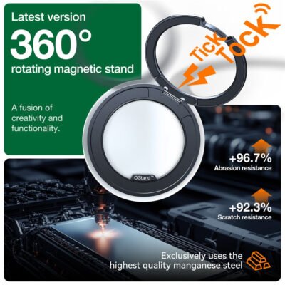 TORRAS Ostand O3 Fitness Series For iPhone 16 Pro Max Case Kickstand Phone Cover | Compatible with MagSafe by The Case Factory