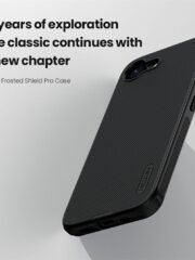 NILLKIN Frosted Shield Pro For iPhone 16e Case Matte Phone Cover by The Case Factory