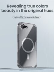 NILLKIN Nature Pro Series for iPhone 16e Case Ultra Clear Phone Case | Compatible with MagSafe by The Case Factory