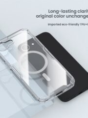 NILLKIN Nature Pro Series for iPhone 16e Case Ultra Clear Phone Case | Compatible with MagSafe by The Case Factory