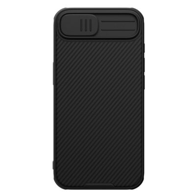 NILLKIN Camshield Pro Series for iPhone 16e Case Slide Camera Lid Phone Cover Black iPhone 16e by The Case Factory