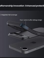 NILLKIN Camshield Pro Series for iPhone 16e Case Slide Camera Lid Phone Cover by The Case Factory