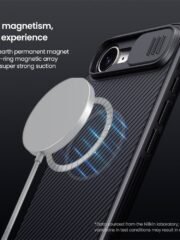 NILLKIN Camshield Pro for iPhone 16e Case Phone Cover with Slider Camera | Compatible with MagSafe by The Case Factory