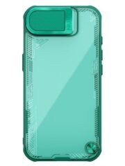 NILLKIN Iceblade CamProp For iPhone 16e Case Lens Cover Kickstand Phone Cover Green iPhone 16e by The Case Factory