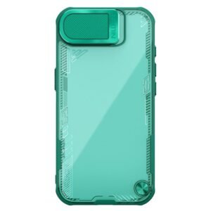NILLKIN Iceblade CamProp For iPhone 16e Case Lens Cover Kickstand Phone Cover Green iPhone 16e by The Case Factory