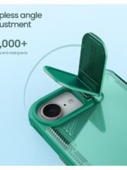 NILLKIN Iceblade CamProp For iPhone 16e Case Lens Cover Kickstand Phone Cover by The Case Factory