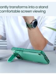 NILLKIN Iceblade CamProp For iPhone 16e Case Lens Cover Kickstand Phone Cover by The Case Factory