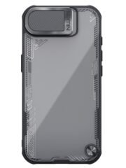 NILLKIN Iceblade CamProp For iPhone 16e Case Lens Cover Kickstand Phone Cover Black iPhone 16e by The Case Factory