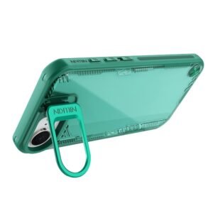 NILLKIN Iceblade CamProp For iPhone 16e Case Lens Frame Kickstand Phone Cover by The Case Factory