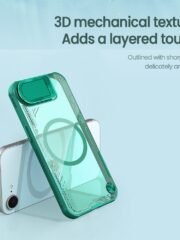 NILLKIN Iceblade CamProp For iPhone 16e Magnetic Case Lens Cover Kickstand Phone Cover by The Case Factory