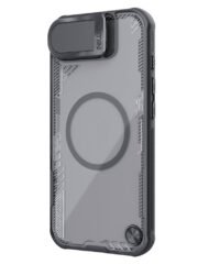 NILLKIN Iceblade CamProp For iPhone 16e Magnetic Case Lens Cover Kickstand Phone Cover Black iPhone 16e by The Case Factory