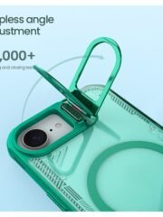 NILLKIN Iceblade CamProp For iPhone 16e Case Lens Frame Kickstand Phone Cover | Compatible with MagSafe by The Case Factory