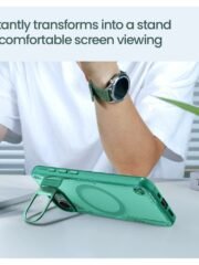 NILLKIN Iceblade CamProp For iPhone 16e Case Lens Frame Kickstand Phone Cover | Compatible with MagSafe by The Case Factory