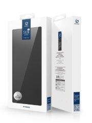 DUX DUCIS Skin Pro Series For Samsung Galaxy S25 Edge Case Leather Cover with Card Holder by The Case Factory