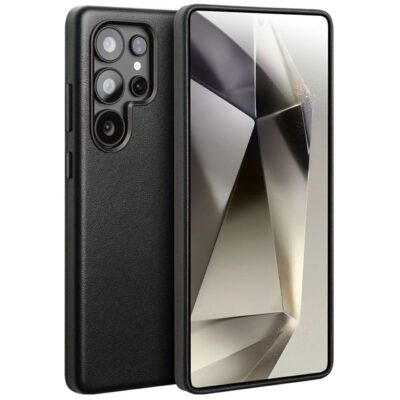 QIALINO For Samsung Galaxy S25 Ultra Case Magnetic Genuine Leather Phone Back Cover As Shown Samsung Galaxy S25 Ultra by The Case Factory