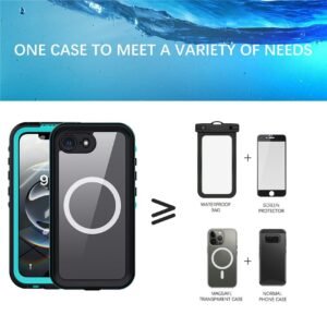REDPEPPER Dot+ Series For iPhone 16e Phone Case IP68 Waterproof Clear Phone Cover | Compatible with MagSafe by The Case Factory