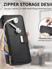 CASENEO MW-02 For Samsung Galaxy S24+ Magnetic Case Detachable Wallet Leather Phone Flip Cover by The Case Factory