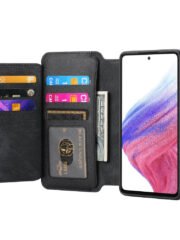 CASENEO MW-02 For Samsung Galaxy S24+ Magnetic Case Detachable Wallet Leather Phone Flip Cover by The Case Factory