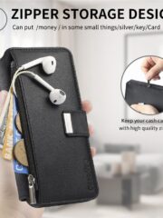 For Samsung Galaxy S25 Case CASENEO MW-02 Detachable Magnetic Leather Flip Phone Cover by The Case Factory