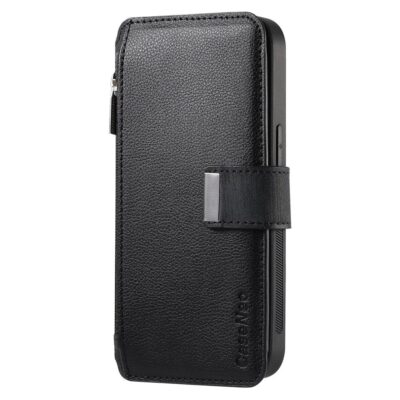 For Samsung Galaxy S25 Case CASENEO MW-02 Detachable Magnetic Leather Flip Phone Cover by The Case Factory